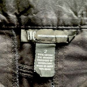 Inc. International Concepts Size 2 Black Shorts